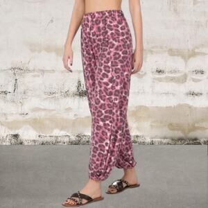 ZENANA NWT Leopard Split Side Pants Size 1X